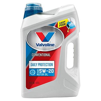 Valvoline Daily Protection SAE 5W-20 Conventional Motor Oil - Easy Pour 5qt (882836)