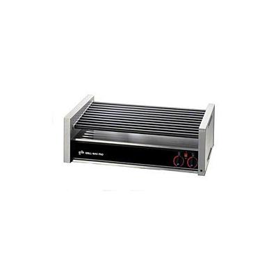Star Grill Max Pro 36" W Hot Dog Roller Grill With Chrome Plated Rollers (75C) - Stinaless Steel