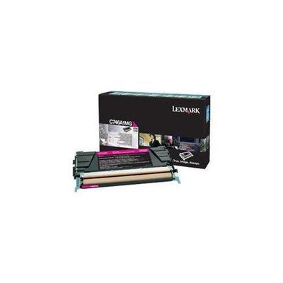 C746A1MG Magenta Lexmark Laser Toner Cartridge