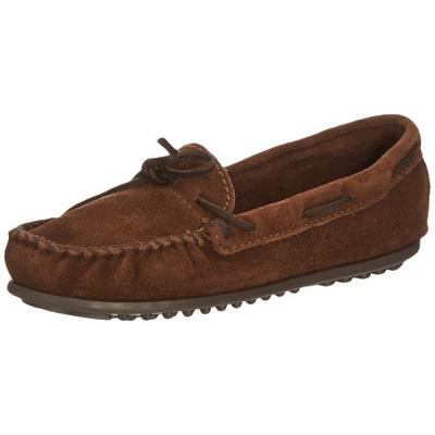 Minnetonka Moccasin (Tod/Yth) - Chocolate-2 Youth