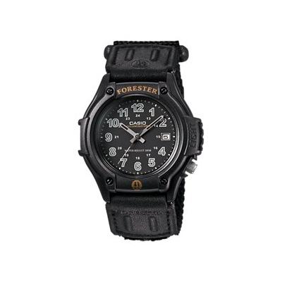 Casio Forester Analog LED Light Watch for Men - Black