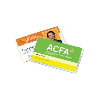 GBC Laminating Pouches, 7 mil, 2 3/16 x 3 11/16, Business Card Size, 100, Clear