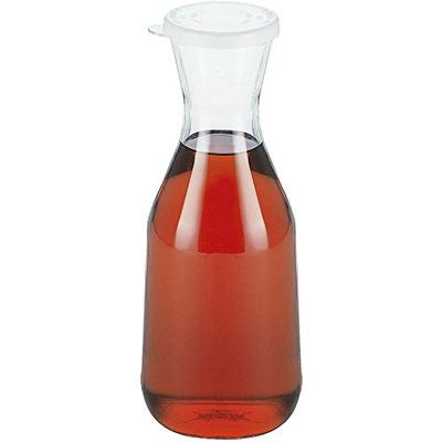 Cambro 1L Beverage Decanters with Lids, 12PK Clear WW1000-135