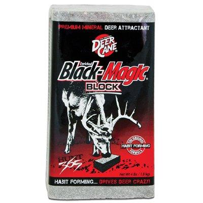 Evolved Industries 64525 Black Magic Deer Attractant, Block, 4-Lbs. - Quantity 6