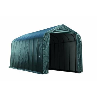 ShelterLogic Garage 16 x 36 x 16 Peak Standard Green