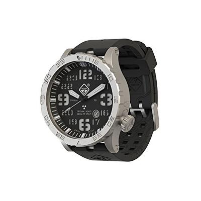 HAZARD 4 Heavy Water Diver(TM) BlackTie: Titanium Tritium Dive-Watch - BBRB