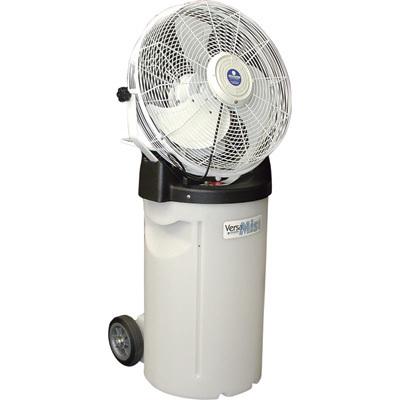 Schaefer VersaMist 18" 2600 CFM Misting Fan With Cart & Automatic shutoff (PVM18C) - White