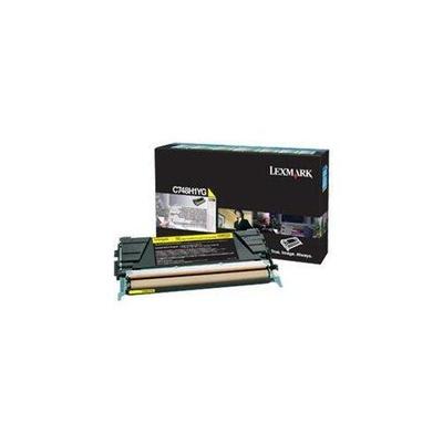 C748H1YG HY Yellow Lexmark Laser Toner Cartridge