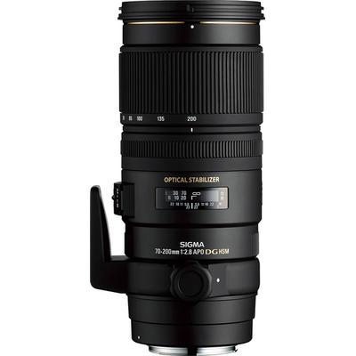 Sigma 70-200mm f/2.8 EX DG APO OS HSM Telephoto Zoom Lens for Nikon - Black - 589306