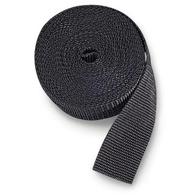 Stansport 7191 Nylon Webbing, Black (4 Pack)