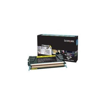 C746A1YG Yellow Lexmark Laser Toner Cartridge