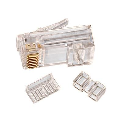 85-366 CAT-6 RJ45 Mod Plug Card of 25