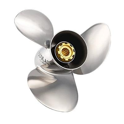 SOLAS Rubex 4 4-Blade Propeller, Exchangeable Hub/Aluminum, 14 Dia X 21, Rh