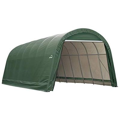 ShelterLogic Garage 15 x 24 x 12 Round Standard Green