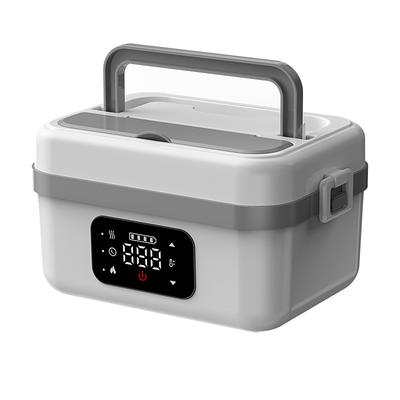 Cordless Electric Lunch Box Food Heater 60W Quick Heating Leak Proof 1L