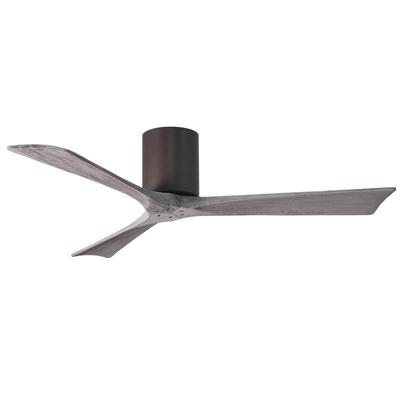 Matthews Fan Company Irene 52 Inch Flush Mount Fan - IR3H-TB-BW-52