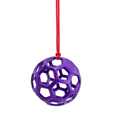 Horse Feeding Toy Ball Hanging Horse Toy Stable Feeding Ball, Stretch Resistant TPR Hay Feeder Toy Ball